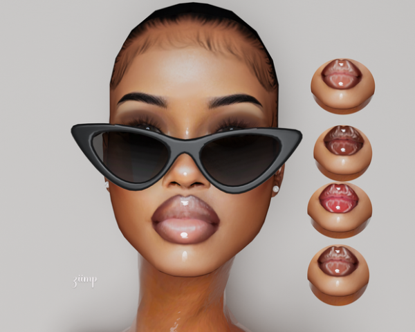 Alpha Hit different Lipstick by simsfinds - The Sims 4 Custom Content