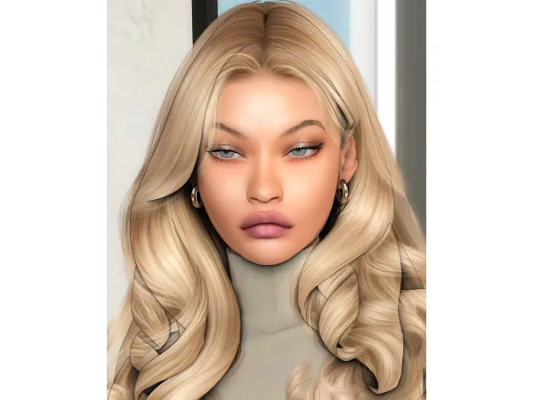 Mix gigi hadid by deepmoon - The Sims 4 Custom Content