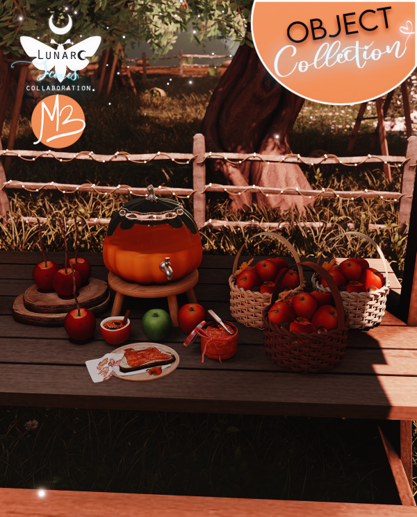 Mix Mel Bennett x Lunare Scenes Apple Orchad Collection by melbennett - The Sims 4 Custom Content
