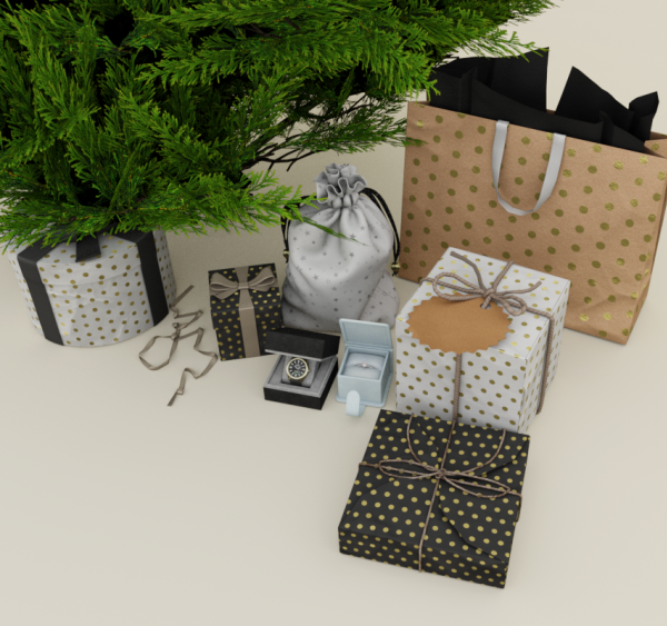Mix [novvvas] Gifts Set by simsfinds - The Sims 4 Custom Content