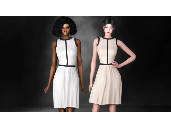 AOI - ELEGANT SLEEVELESS MIDI DRESS by Garfiel