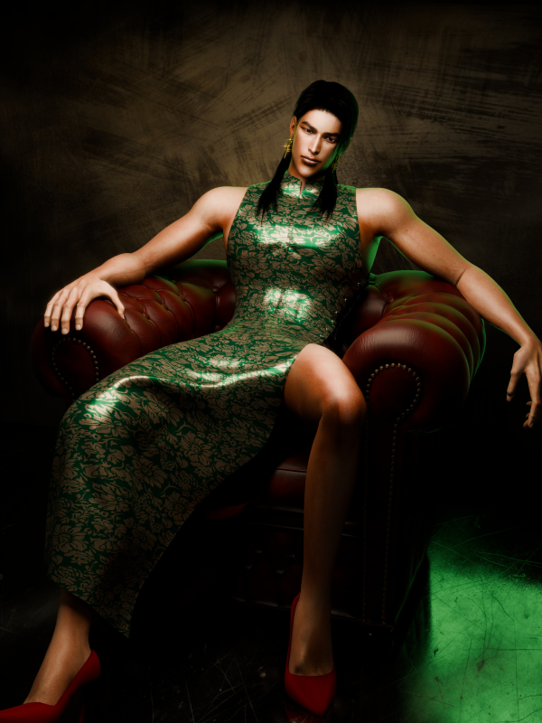 Alpha [libepiece] MaleQipao by simsfinds - The Sims 4 Custom Content