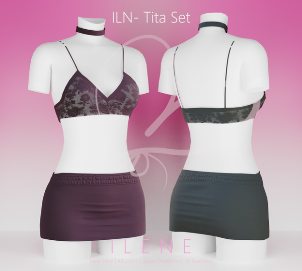 Mix ILN Tita Sets by ilenes4 - The Sims 4 Custom Content
