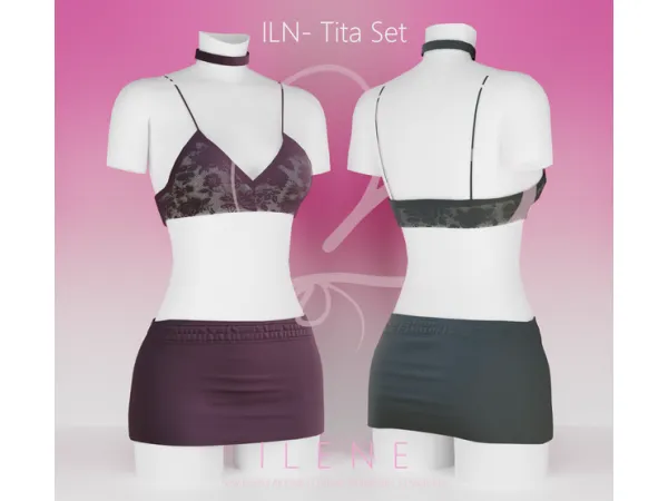 Mix ILN Tita Sets - The Sims 4 Custom Content