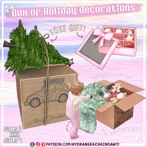 Mix Day 1 Advent Calendar Gift by simsfinds - The Sims 4 Custom Content