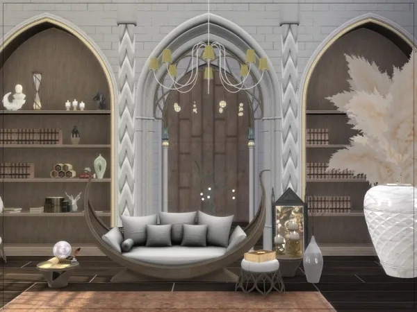 Mix Avaloria Relaxation Room - The Sims 4 Custom Content