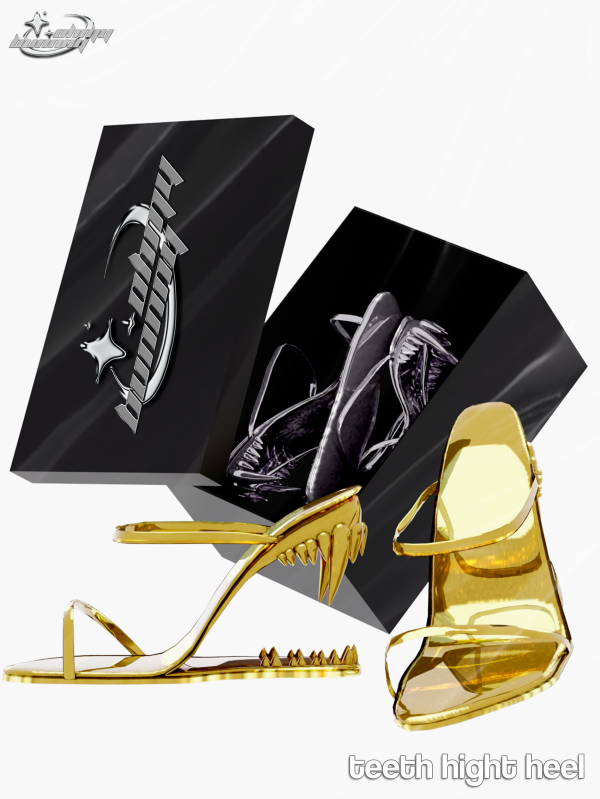 Alpha TEETH HIGHT HEEL by ohmybunnny2 - The Sims 4 Custom Content