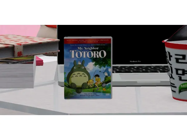 epiphanysims34_channel4sims ghibli movies decorative dvds - The Sims 3 Custom Content