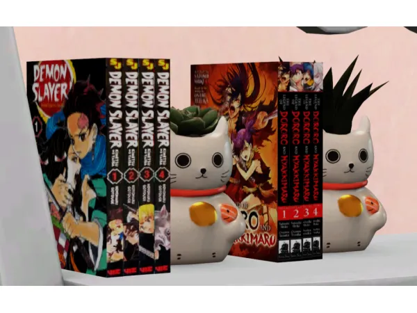 EpiphanySims34 (Cherry)CMs Manga Collection ( to ) - The Sims 3 Custom Content