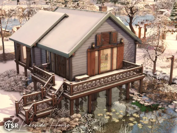 Maxis Match Lakeside House l noCC by simZmora - The Sims 4 Custom Content