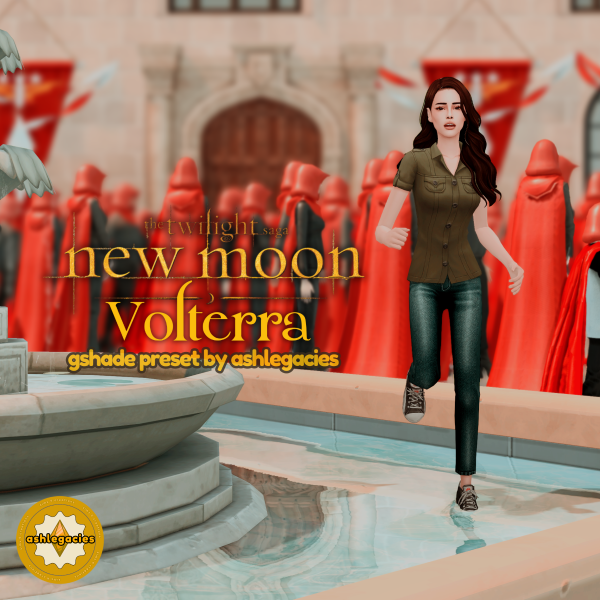 Mix New Moon Volterra Gshade Preset by ashlegacies - The Sims 4 Custom Content