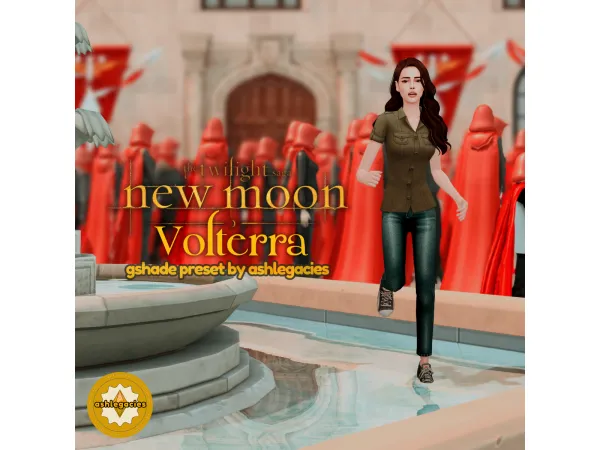 Mix New Moon Volterra Gshade Preset - The Sims 4 Custom Content