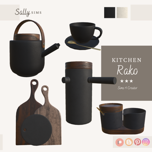 Alpha Kitchen RAKO by sally4sims - The Sims 4 Custom Content