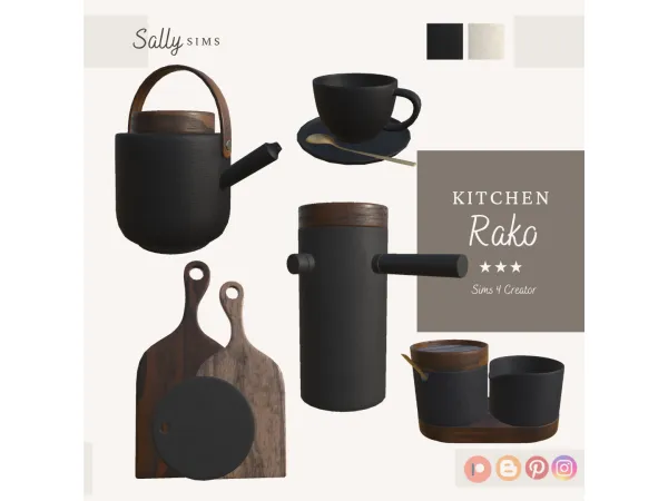 Alpha Kitchen RAKO - The Sims 4 Custom Content