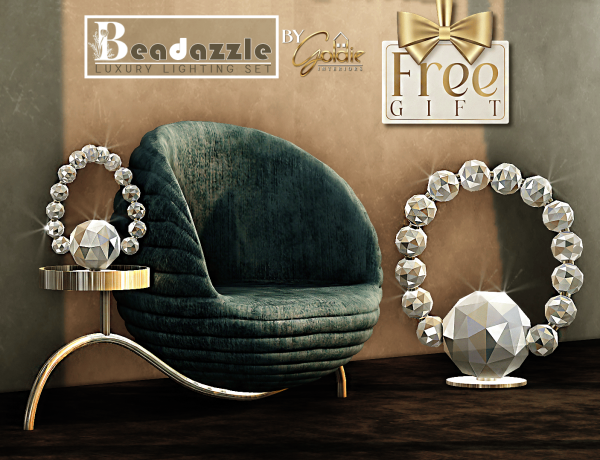 Alpha Beadazzle by goldie_s4 - The Sims 4 Custom Content