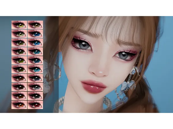 Alpha KIKURUACCHI STARDUST EYECOLOR by Kikuruacchi - The Sims 4 Custom Content