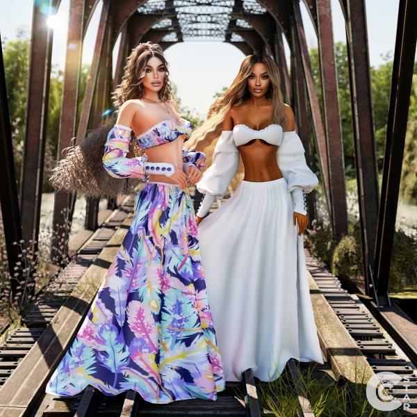 Alpha Bohemian Maxi Skirt by cool_content_star - The Sims 4 Custom Content