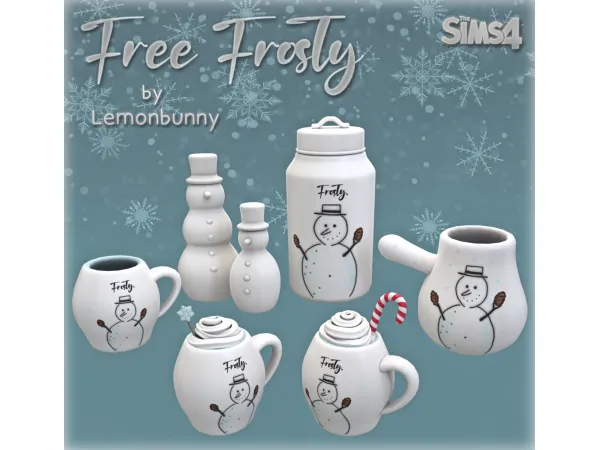 Maxis Match FREE FROSTY by lemonbunny - The Sims 4 Custom Content