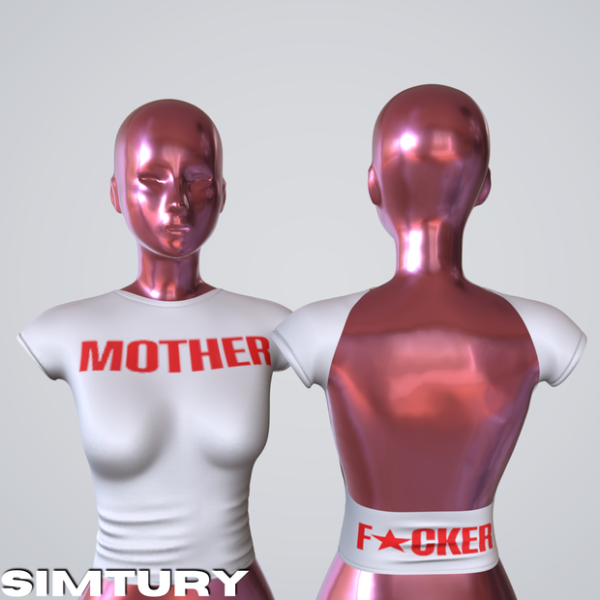 Mix MF Backless Top by simsfinds - The Sims 4 Custom Content