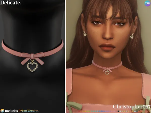 Mix Delicate Necklace by christopher067 - The Sims 4 Custom Content