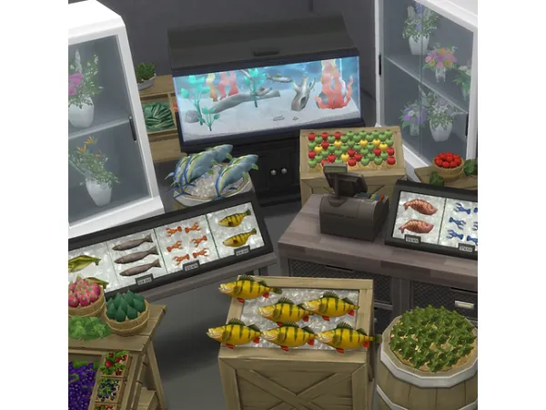 Maxis Match Core Retail by brazenlotus - The Sims 4 Custom Content