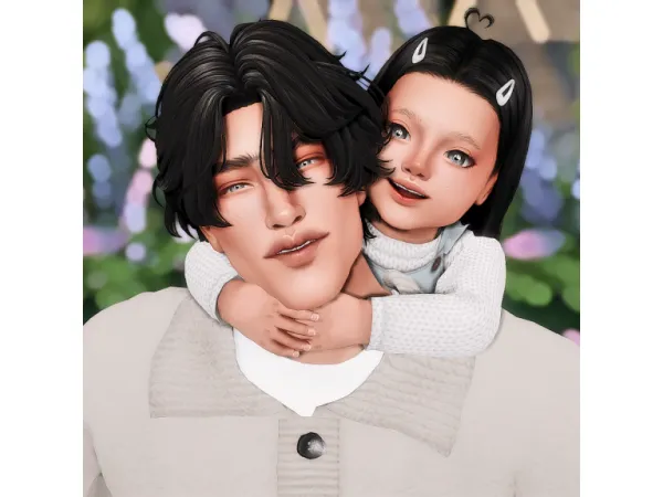 Maxis Match Family Jung by Yana - The Sims 4 Custom Content