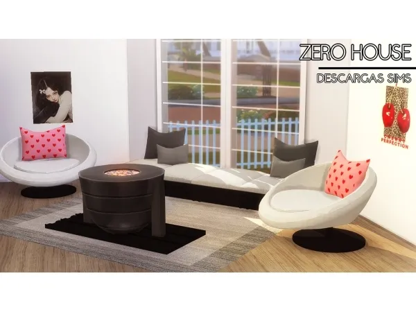 Alpha Zero House - The Sims 4 Custom Content