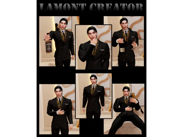 Mix random male 17 - The Sims 4 Custom Content