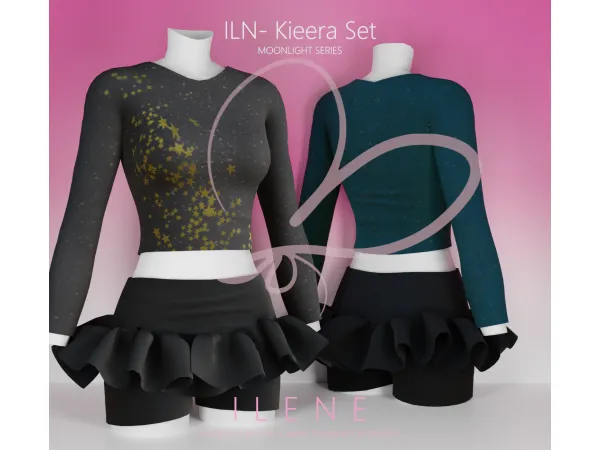 Maxis Match ILN Kierra Set by ilenes4 - The Sims 4 Custom Content