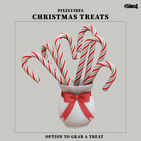 Alpha Christmas Treats by pixelvibes - The Sims 4 Custom Content
