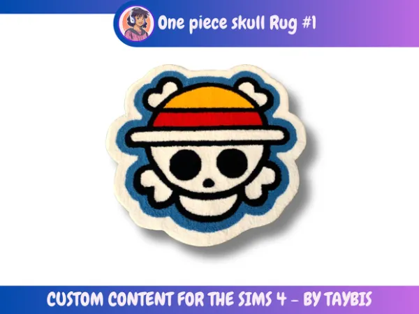 Mix One piece skull 1 by Taybis - The Sims 4 Custom Content