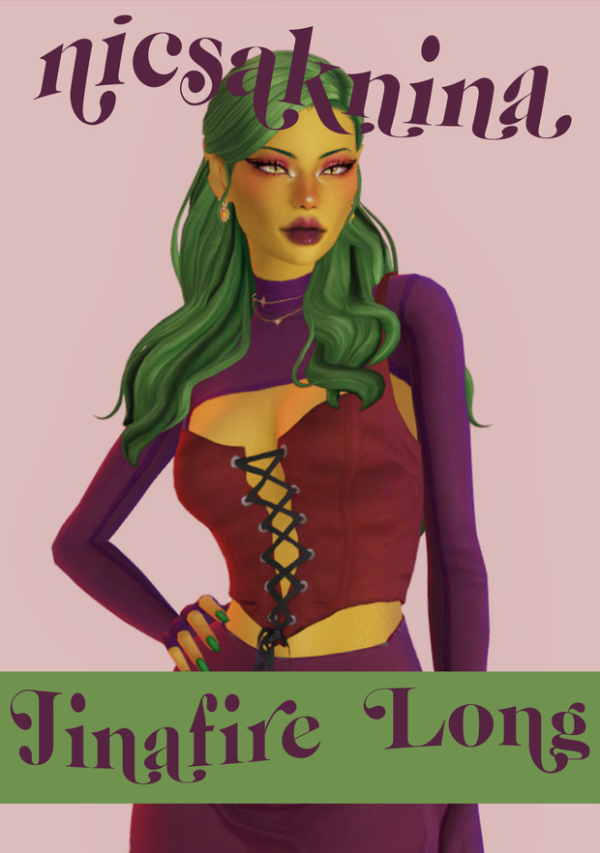 Maxis Match Jinafire Long (MH) Downloadable sim PART 2 (MODS ONLY) by simsfinds - The Sims 4 Custom Content