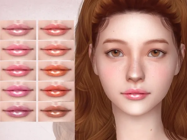 Alpha Carolina Lipstick - The Sims 4 Custom Content