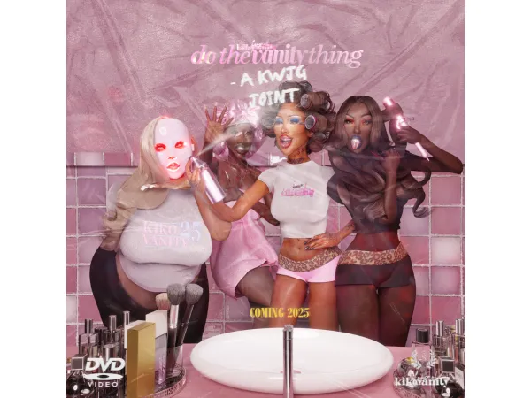 Alpha do the vanity thing by kikovanity - The Sims 4 Custom Content