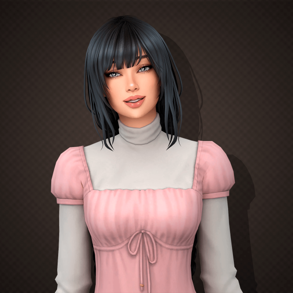 Maxis Match AuSims Daiki hairstyle by aurum - The Sims 4 Custom Content