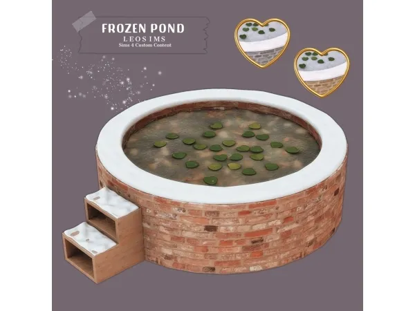 Mix Frozen Pond - The Sims 4 Custom Content