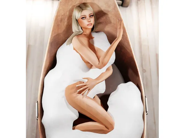 Mix Bathtub Pose Pack by bultae_ts4 - The Sims 4 Custom Content