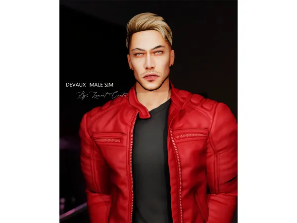 Mix devaux male sim - The Sims 4 Custom Content