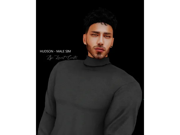 Mix hudson male sim - The Sims 4 Custom Content