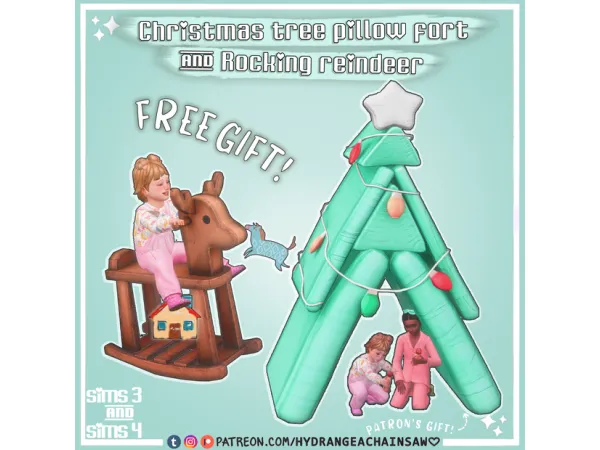 Maxis Match Day 21 Advent Calendar Gift by hydrangeachainsaw - The Sims 4 Custom Content