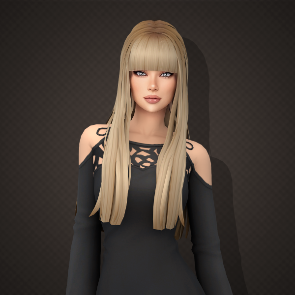 Maxis Match Aurum Sakura hairstyle by aurum - The Sims 4 Custom Content