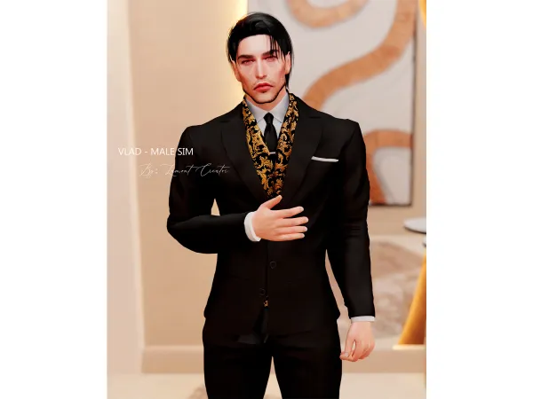 Mix vlad male sim - The Sims 4 Custom Content
