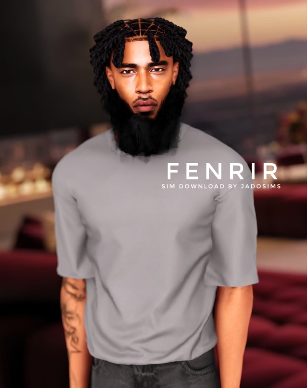 Alpha Fenrir (Sim Download) by shopwithflynnn - The Sims 4 Custom Content