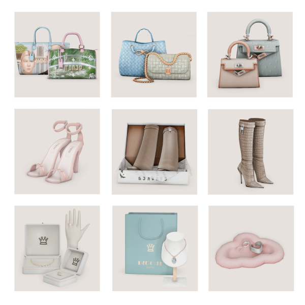 Maxis Match boujee girl christmas gift recs by simsfinds - The Sims 4 Custom Content