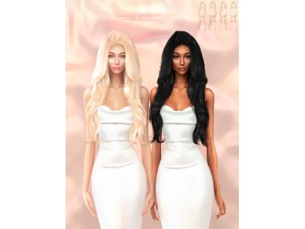 Alpha Her Hairstyle - The Sims 4 Custom Content