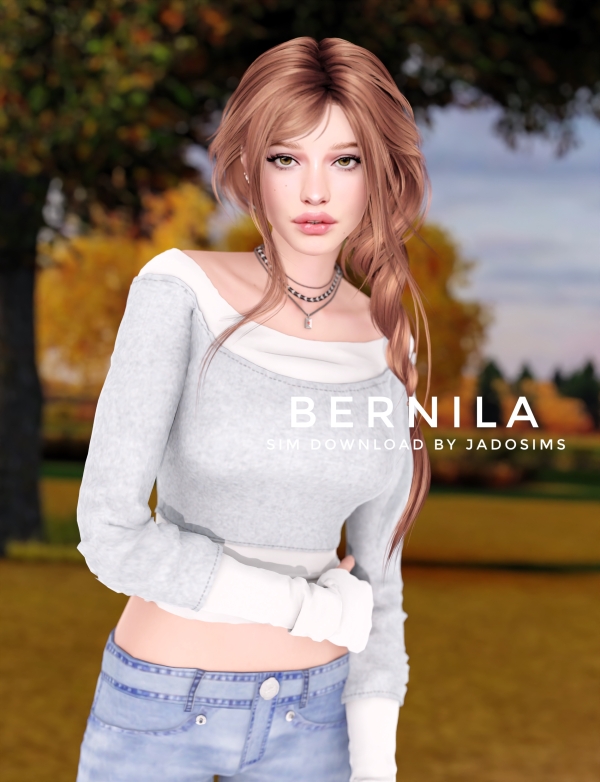 Alpha Bernila (Sim Download) by shopwithflynnn - The Sims 4 Custom Content