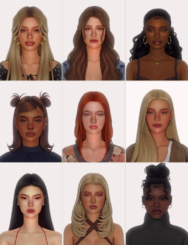 Mix sims dump 2 by simsfinds - The Sims 4 Custom Content