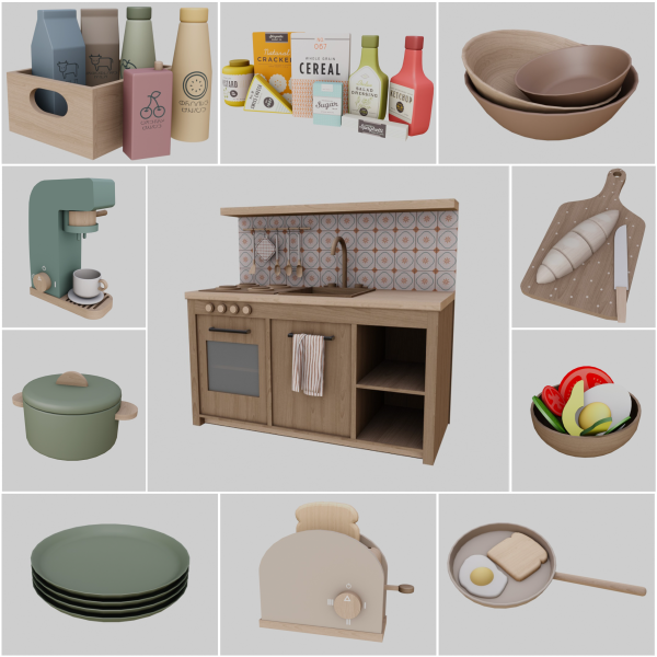Alpha MILAGRO SET by simsfinds - The Sims 4 Custom Content
