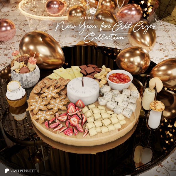 Alpha New Year For All Ages Collection by melbennett - The Sims 4 Custom Content