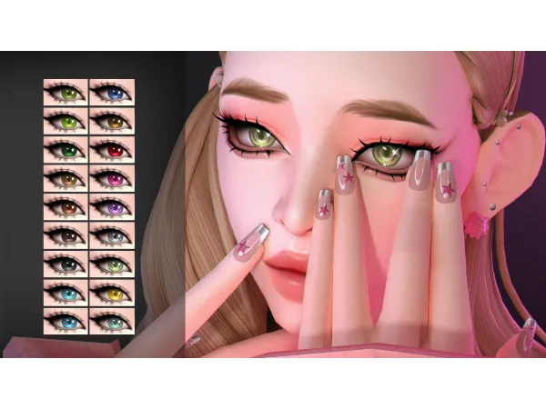 Maxis Match SYUN EYECOLOR (MAXIS MATCH) by Kikuruacchi - The Sims 4 Custom Content